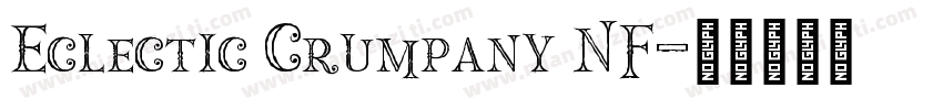 Eclectic Crumpany NF字体转换